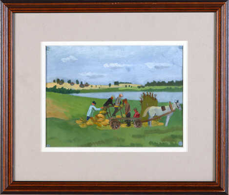 Евграфов Николай Иванович. В поле